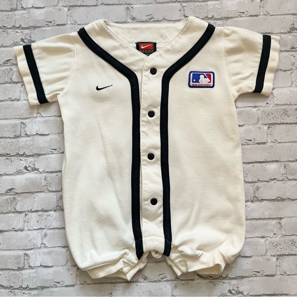 Nike Team Y2K MLB Baseball Baby Onesie Romper - Picture 1 of 7